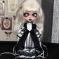 Halloween  Long Dress Night Dress for Blythe,BJD 1/6 Doll Clothes Customized 014