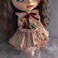 Halloween Blooded Long Dress Night Dress for Blythe,BJD 1/6 Doll Clothes Customized 03