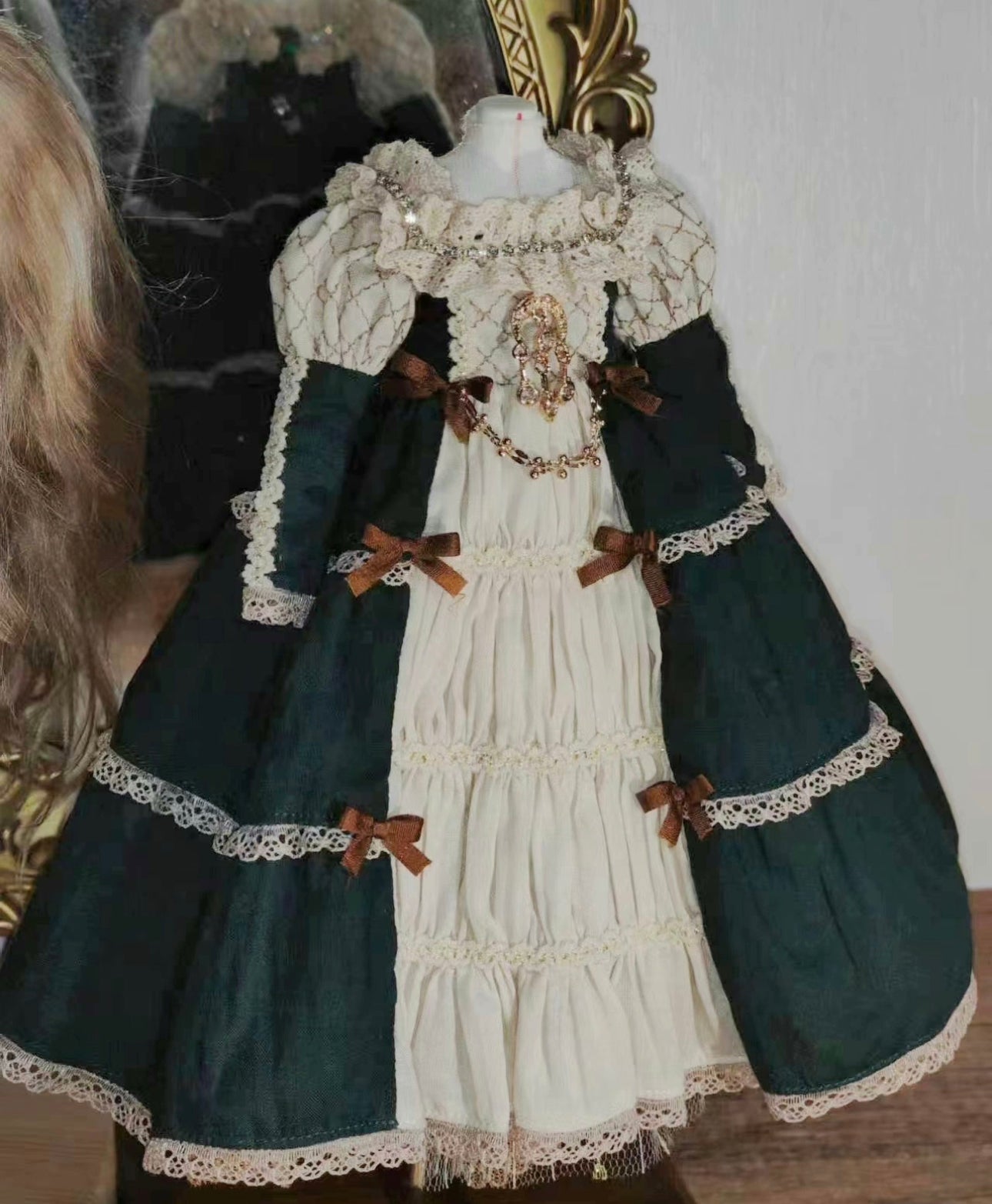 Long Dress Night Dress for Blythe,BJD 1/6 Doll Clothes Customized 011