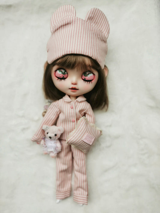 Custom handmade outfit for Blythe,BJD 1/6 Doll Clothes Customized 020