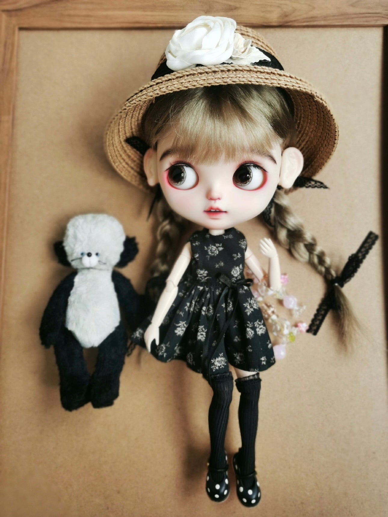 Custom handmade outfit for Blythe,BJD 1/6 Doll Clothes Customized 09