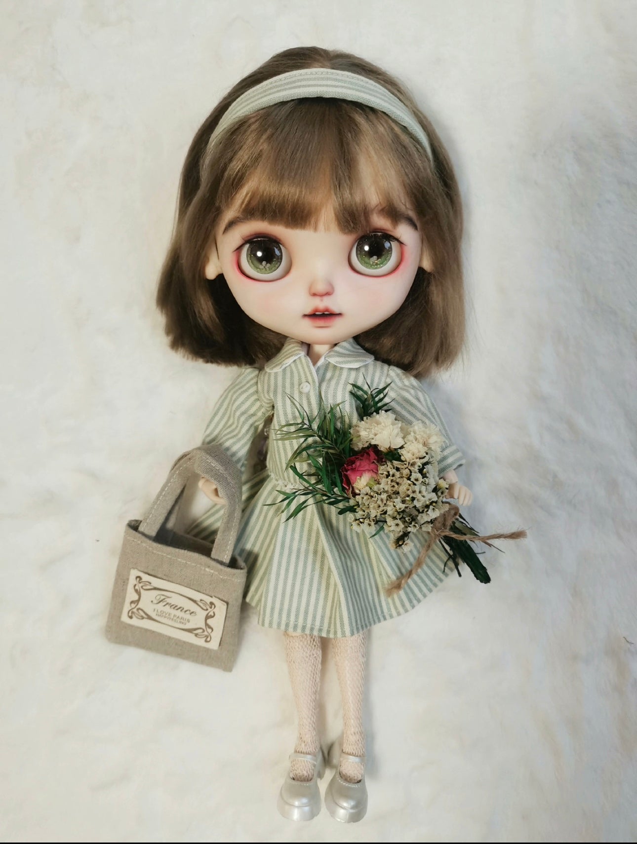 Halloween Long Dress Night Dress for Blythe,BJD 1/6 Doll Clothes Customized 022