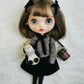 Long Dress Outfit for Blythe,BJD 1/6 Doll Clothes Customized 018