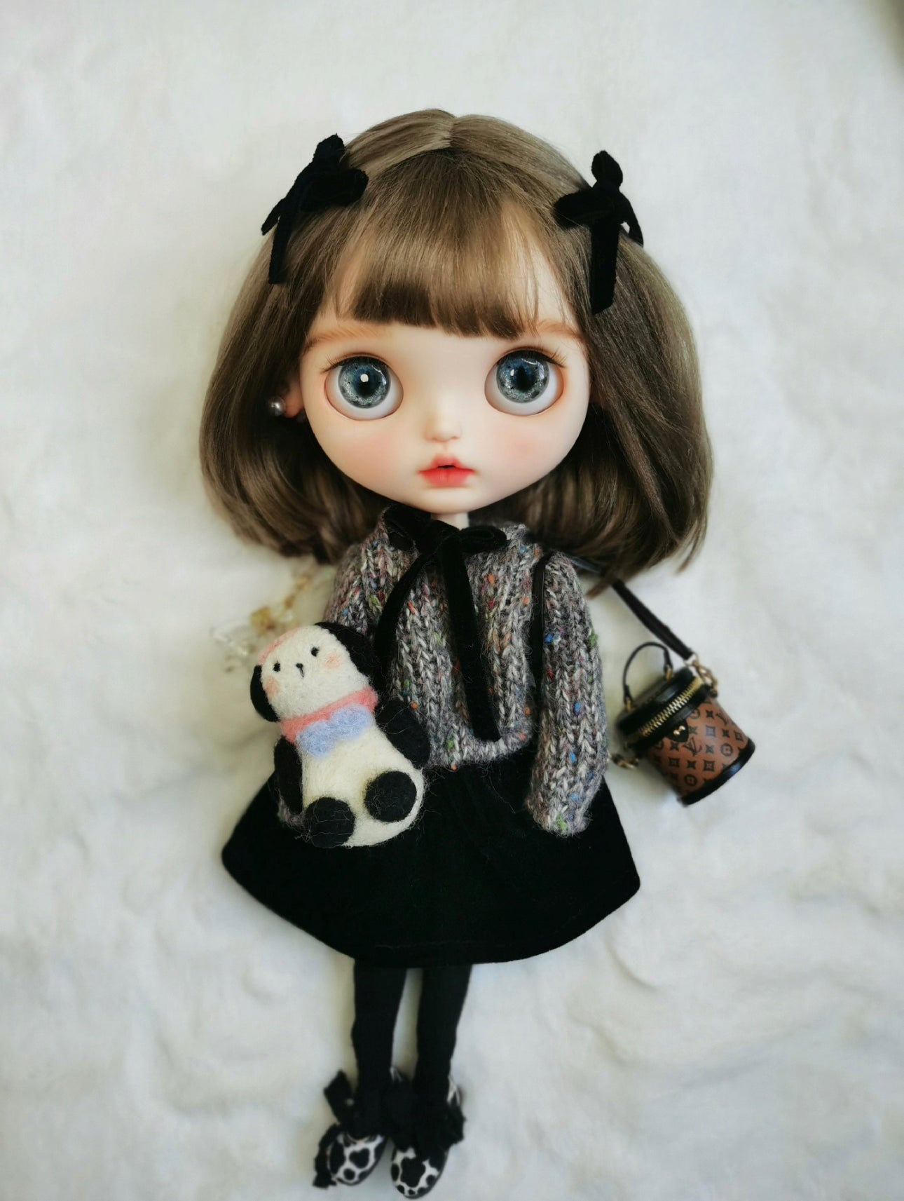 Long Dress Outfit for Blythe,BJD 1/6 Doll Clothes Customized 018