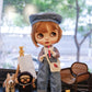 Custom handmade outfit for Blythe,BJD 1/6 Doll Clothes Customized 013