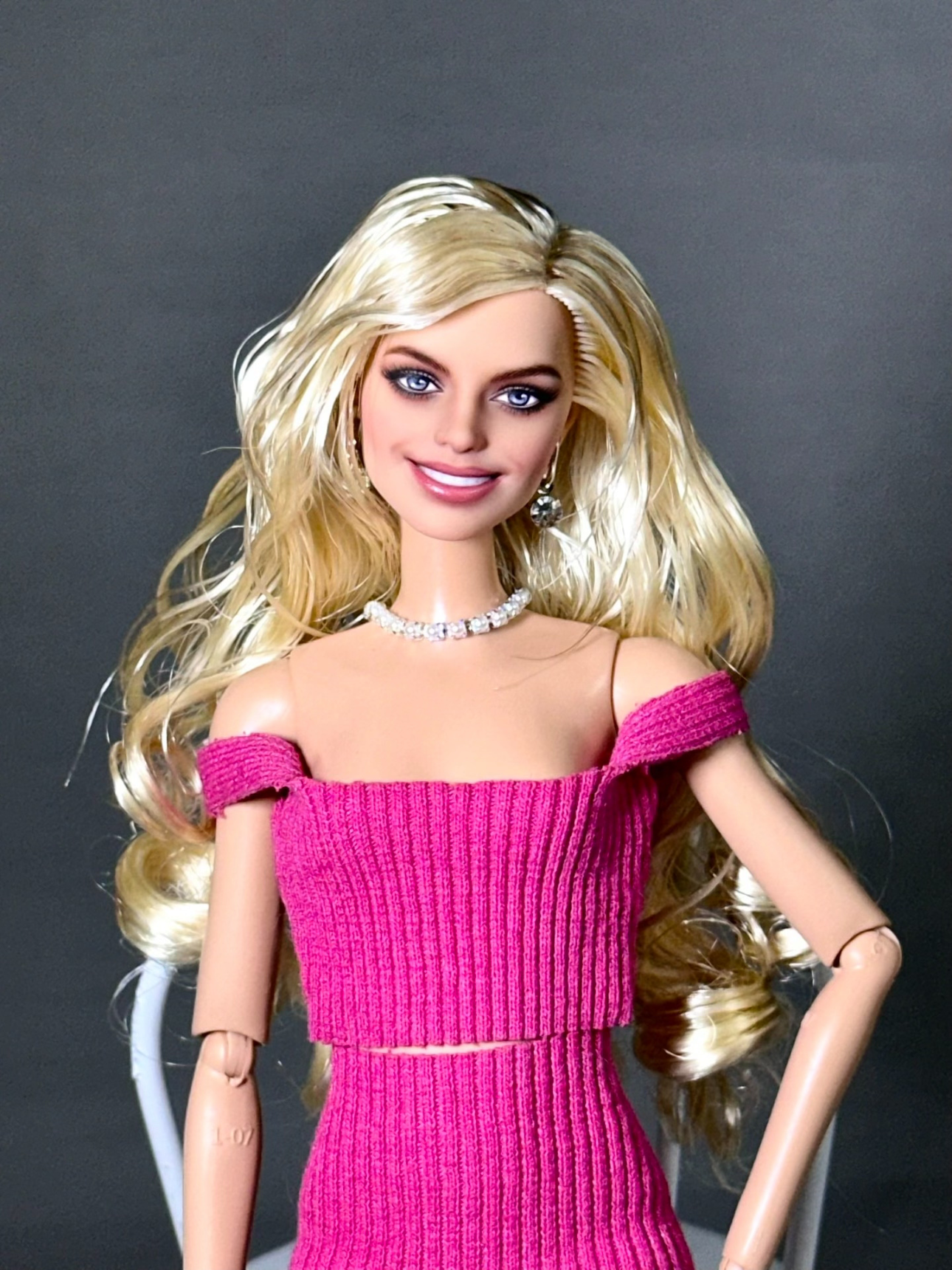 Custom Barbie doll ,Repaint OOAK Barbie Repainted Head,repaint custom OOAK Barbie Commission 04