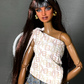 Custom Barbie doll ,Repaint OOAK Barbie Repainted Head,repaint custom OOAK Barbie Commission 089