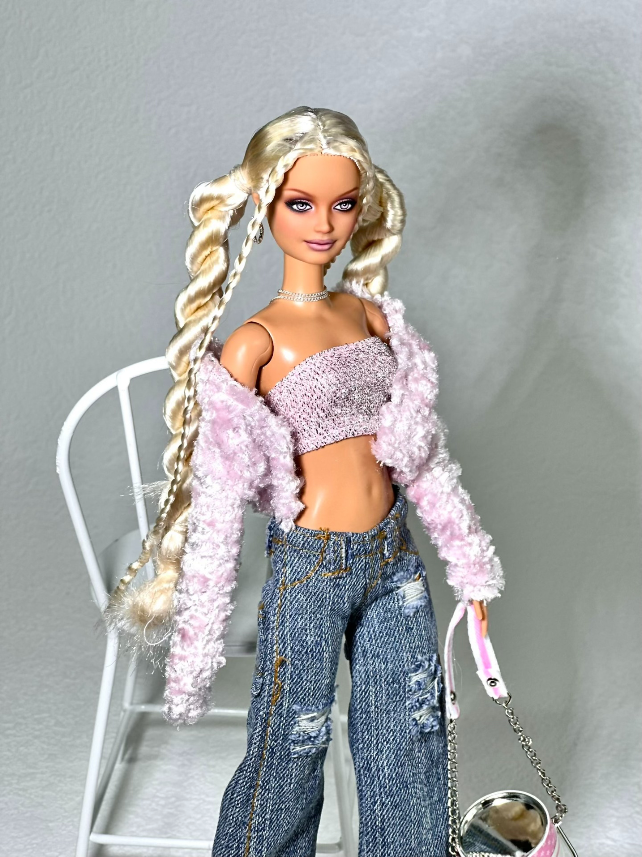Custom Barbie doll ,Repaint OOAK Barbie Repainted Head,repaint custom OOAK Barbie Commission 0891