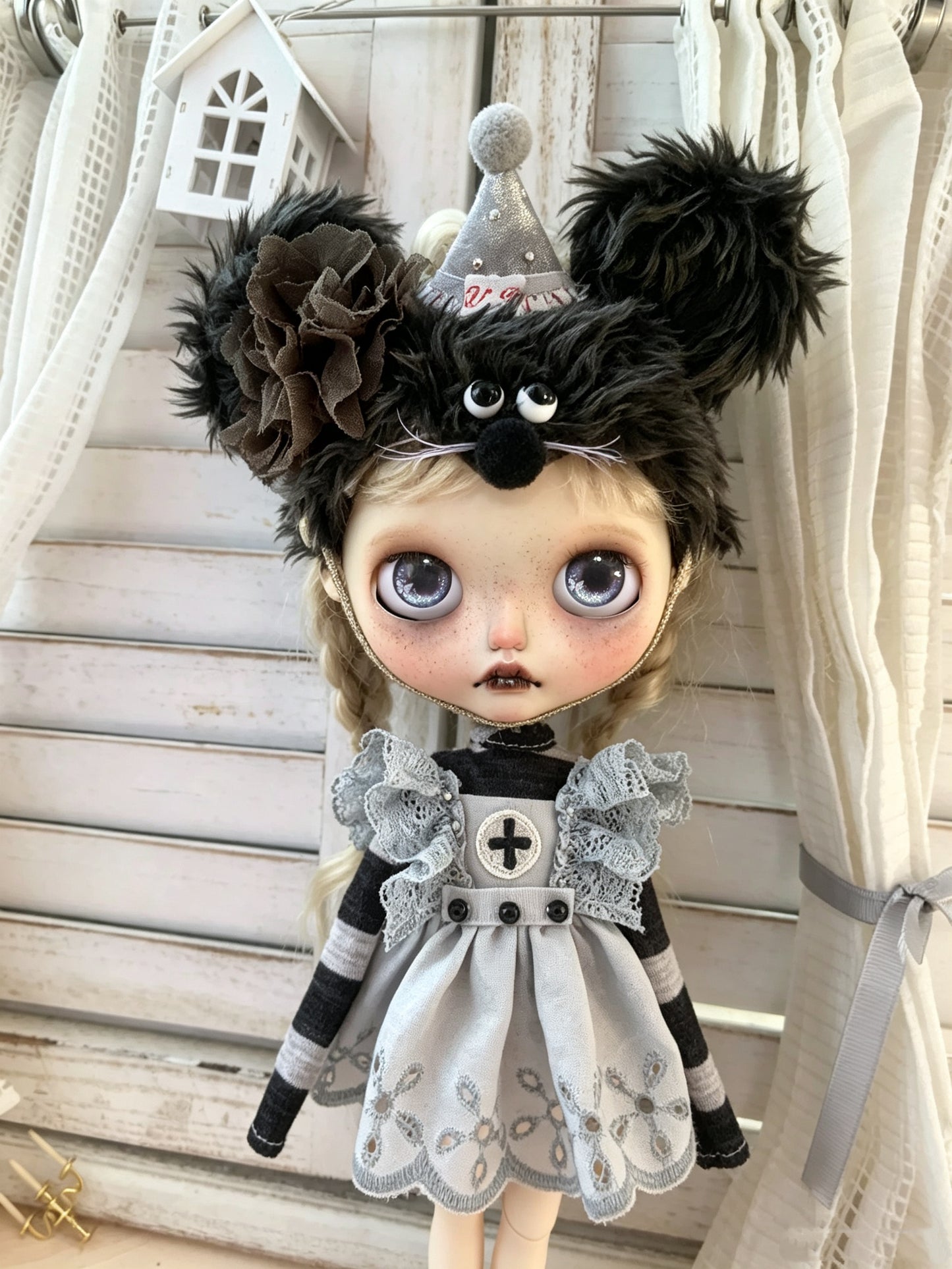 Custom Blythe Doll 2026 OOAK Blythe Limited -Art Doll 24031005---WENDTHDAY