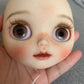Blythe Doll Custom Faceplate with Makeup(White Skin) -RBL 04