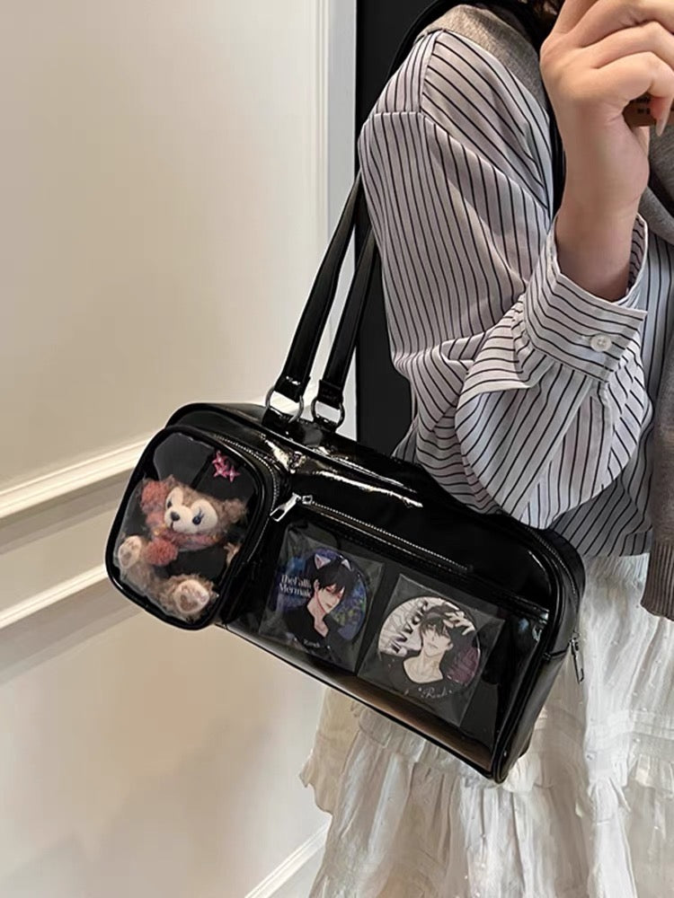 ITA BAG LABUBU,MAOMAO,BLYTHE BJD travel bag for Blythe/Protective For Doll SHOWCASE/DISPLAYCASE/CARRYCASE 075