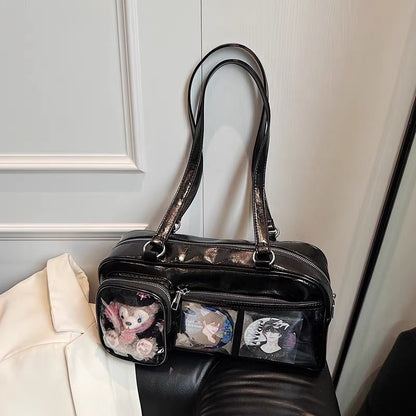 ITA BAG LABUBU,MAOMAO,BLYTHE BJD travel bag for Blythe/Protective For Doll SHOWCASE/DISPLAYCASE/CARRYCASE 075
