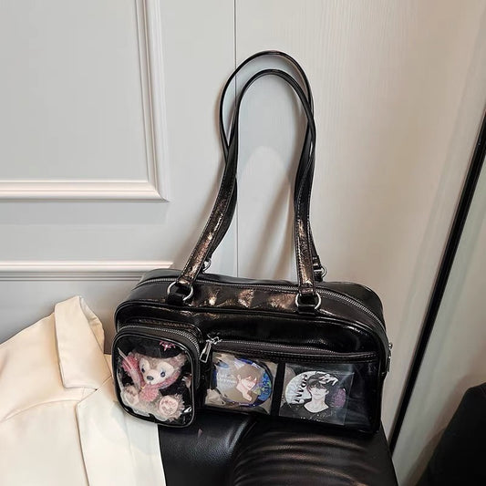 ITA BAG LABUBU,MAOMAO,BLYTHE BJD travel bag for Blythe/Protective For Doll SHOWCASE/DISPLAYCASE/CARRYCASE 075