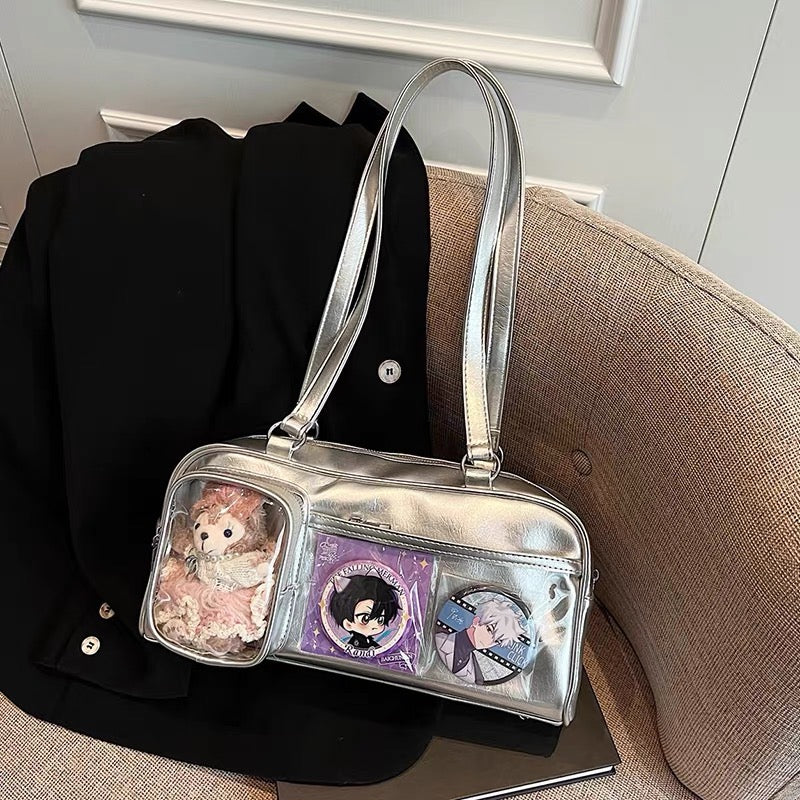 ITA BAG LABUBU,MAOMAO,BLYTHE BJD travel bag for Blythe/Protective For Doll SHOWCASE/DISPLAYCASE/CARRYCASE 075