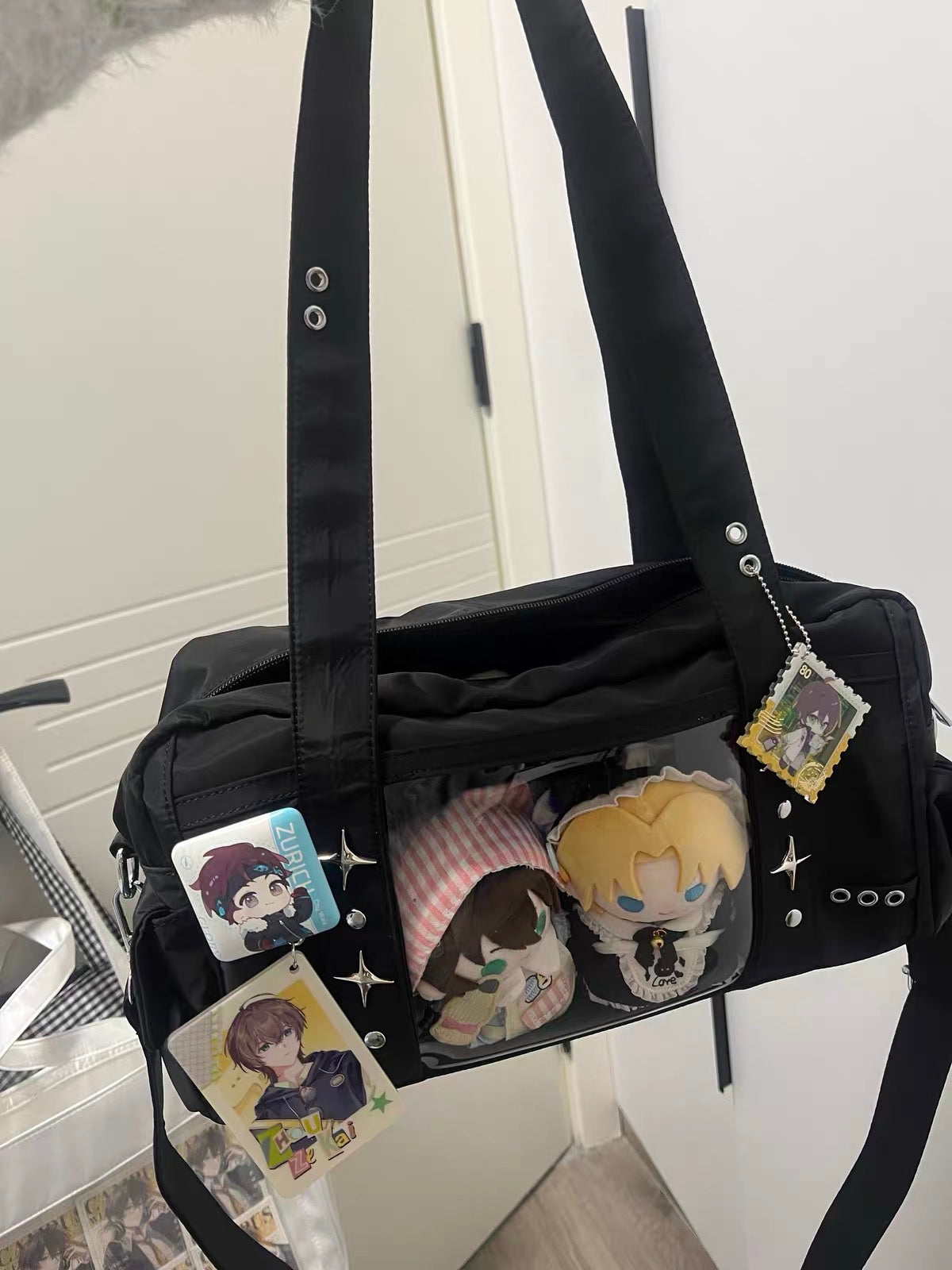 ITA BAG LABUBU,MAOMAO,BLYTHE BJD travel bag for Blythe/Protective For Doll SHOWCASE/DISPLAYCASE/CARRYCASE 0798
