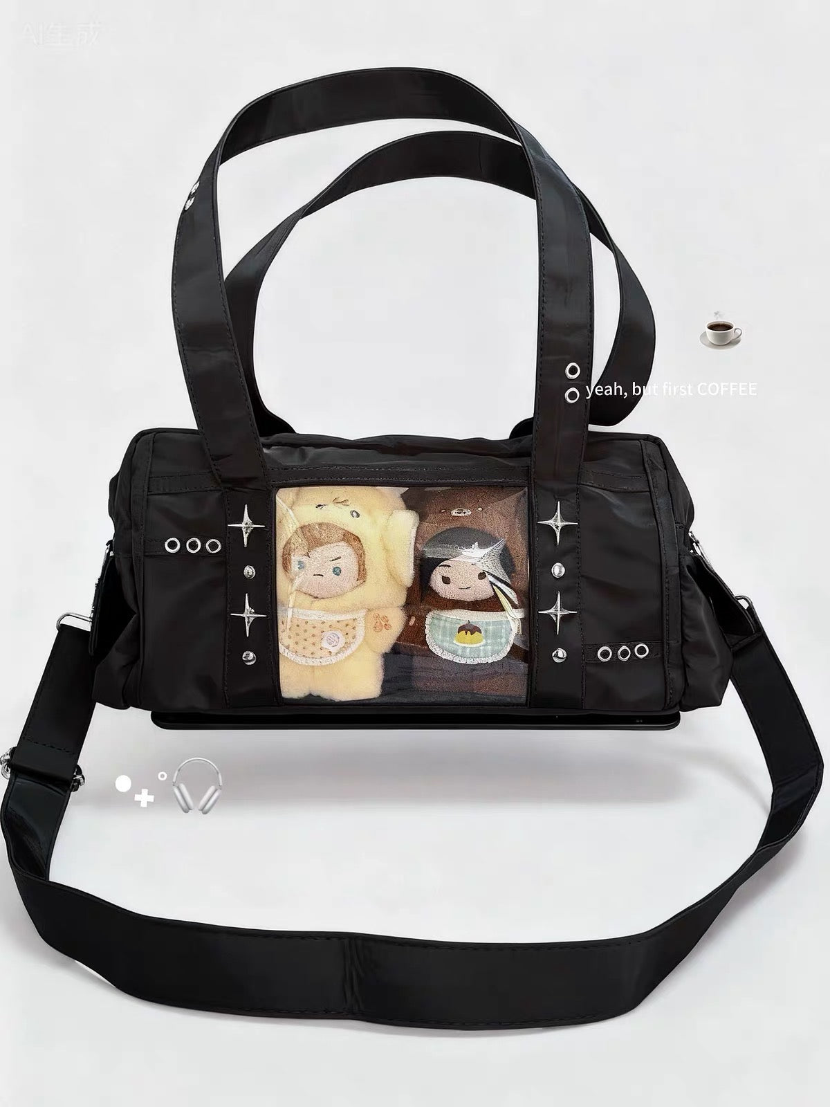 ITA BAG LABUBU,MAOMAO,BLYTHE BJD travel bag for Blythe/Protective For Doll SHOWCASE/DISPLAYCASE/CARRYCASE 0798