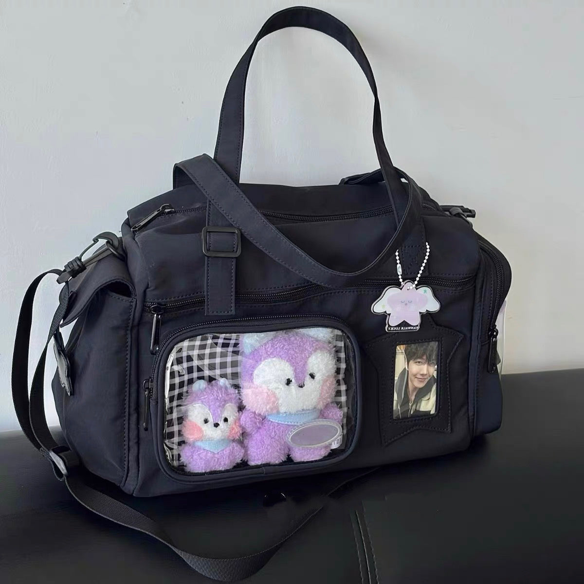 ITA BAG ，ITABAGS,ITABAG STYLE,LABUBU MAOMAO  DOLL SHOWCASE/DISPLAYCASE/CARRYCASE012