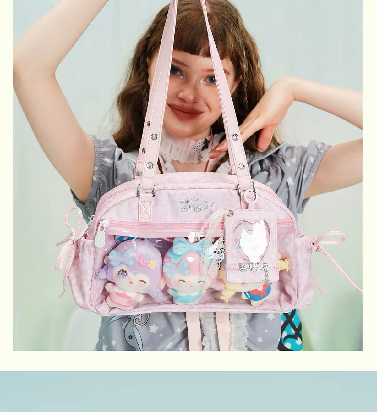 ITA BAG ，ITABAGS,ITABAG STYLE,  DOLL SHOWCASE/DISPLAYCASE/CARRYCASE015