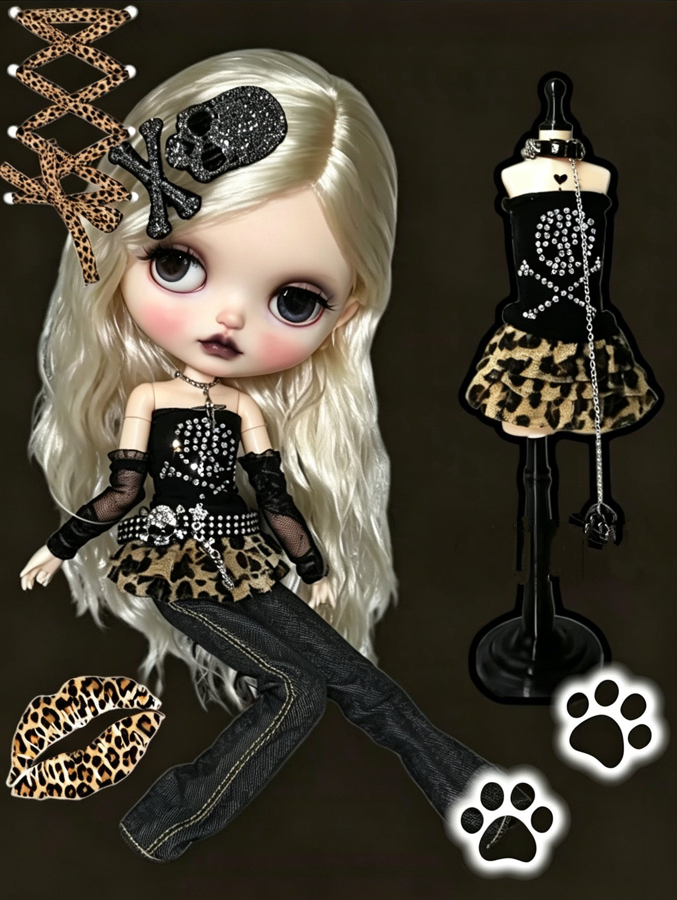 Custom Blythe Doll 2026 OOAK Blythe Limited -Art Doll 081
