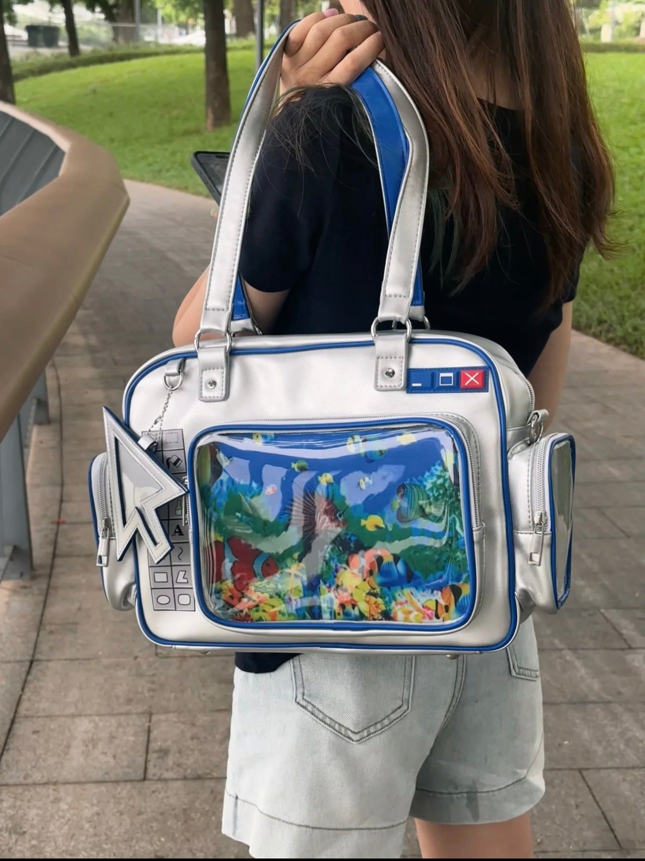 ITA BAG ，ITABAGS,ITABAG STYLE,  DOLL SHOWCASE/DISPLAYCASE/CARRYCASE080