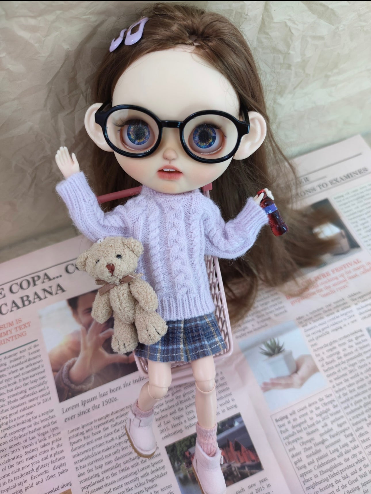 Custom Blythe Doll 2024 OOAK Limited 033