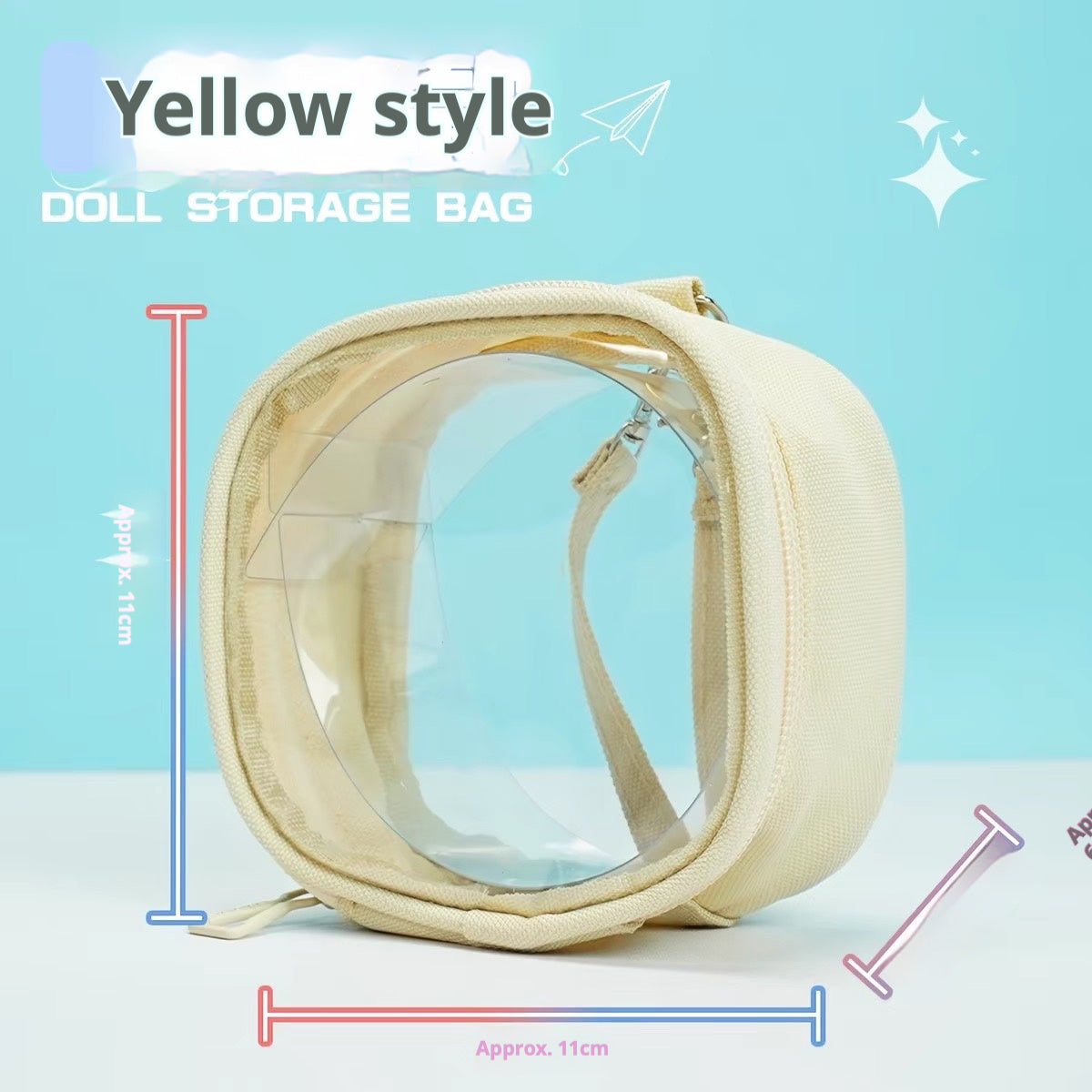sparkle pouches (fits 11cm doll) for ita bags