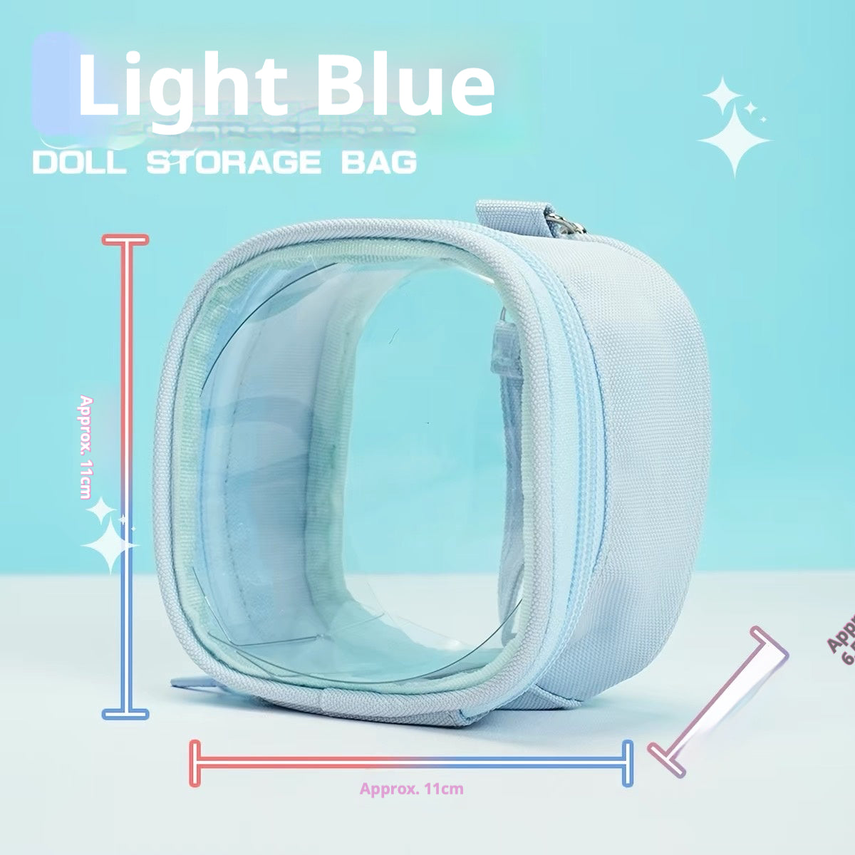 sparkle pouches (fits 11cm doll) for ita bags
