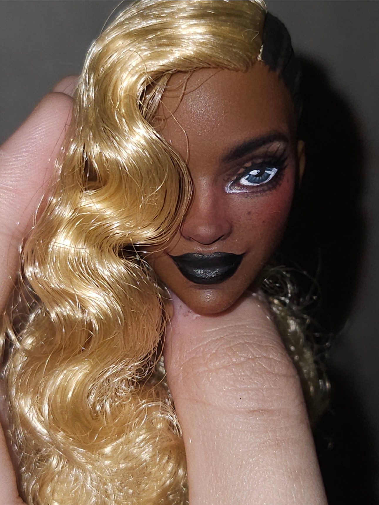 Custom Barbie doll ,Repaint OOAK  Barbie Repainted Head,repaint custom OOAK Barbie Commission