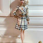 HANDMADE DRESS OUTFIT FOR 12“ DOLLS LIKE FASHION ROYALTY FR POPPY PARKER PP NU FACE 07