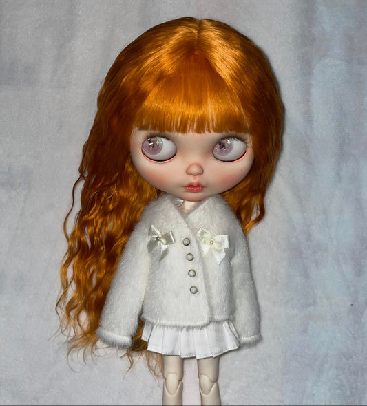 Blythe Doll Wig Mohair Wig Doll Wig 9-10 inch Doll Wig 08