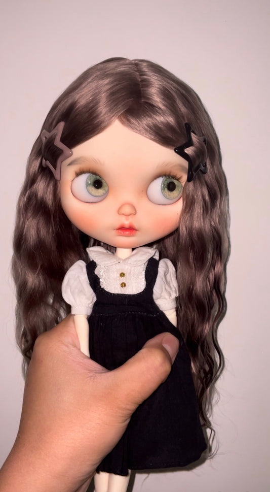 Blythe Doll Wig  Mohair Wig Doll Wig 9-10 inch Doll Wig 08