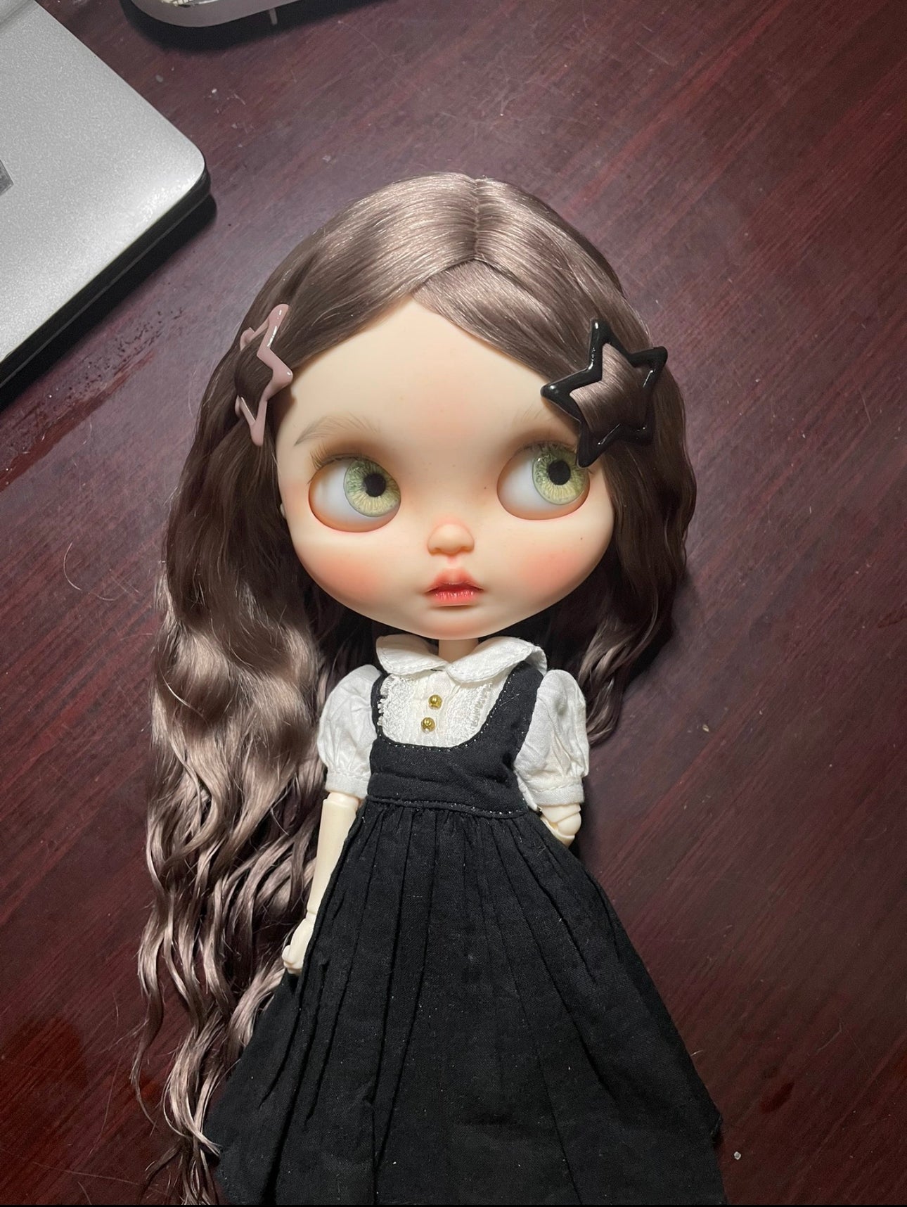 Blythe Doll Wig  Mohair Wig Doll Wig 9-10 inch Doll Wig 08