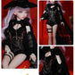 BJD Cloth BLACK DRESS for SD  Size Ball-joint Doll