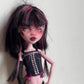 MONSTER HIGH DOLL OOAK CUSTOM，MONSTER HIGH DOLLS REPAINT,DRACULAURA - ART DOLL 0108