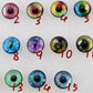 Needle Felting Animal's Eyes 12 mm / Felting Eyes  Felting Tools /supplies 15 eyes / animal/monster sculpture eyes 01