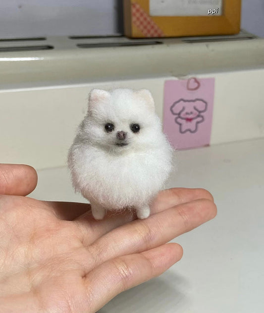 Needle Felted Dog,Made to Order07
