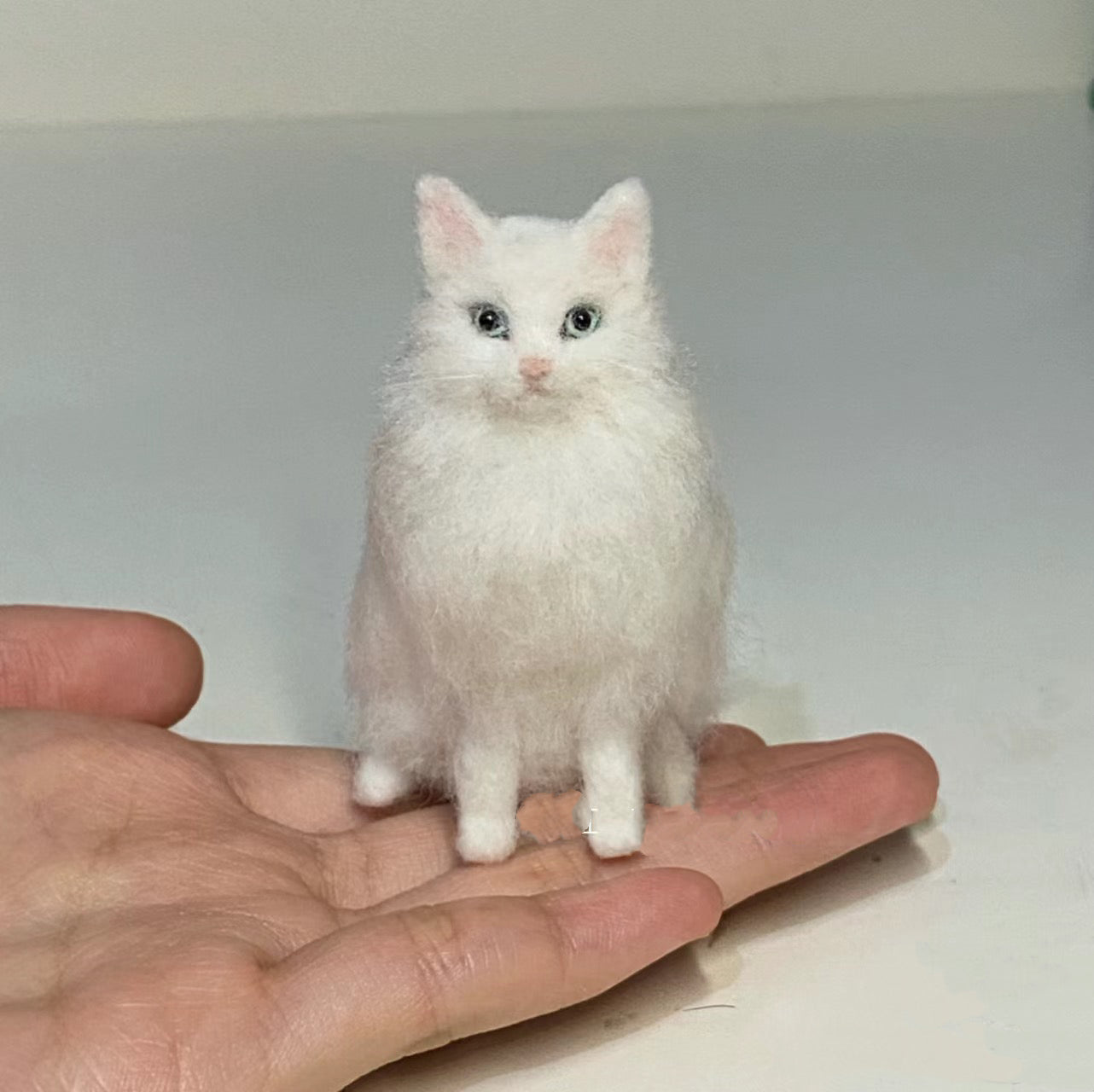 Needle Felted Cat,Made to Order08