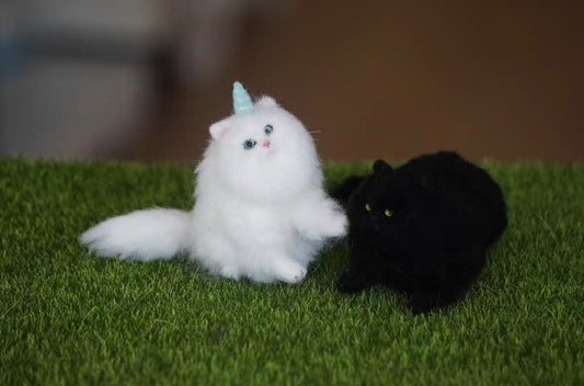 Needle Felted Cat,Made to Order011