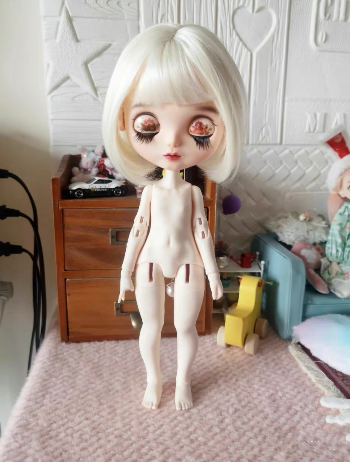 Custom Blythe Doll 2023 OOAK Blythe Limited -Art Doll 054