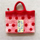 Needle felting Felt handbag with detail,Handmade 024