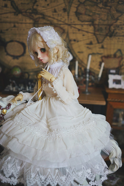 BJD doll Cloth DRESS for 1/3-1/4-1/6 Size Ball-joint Doll 012