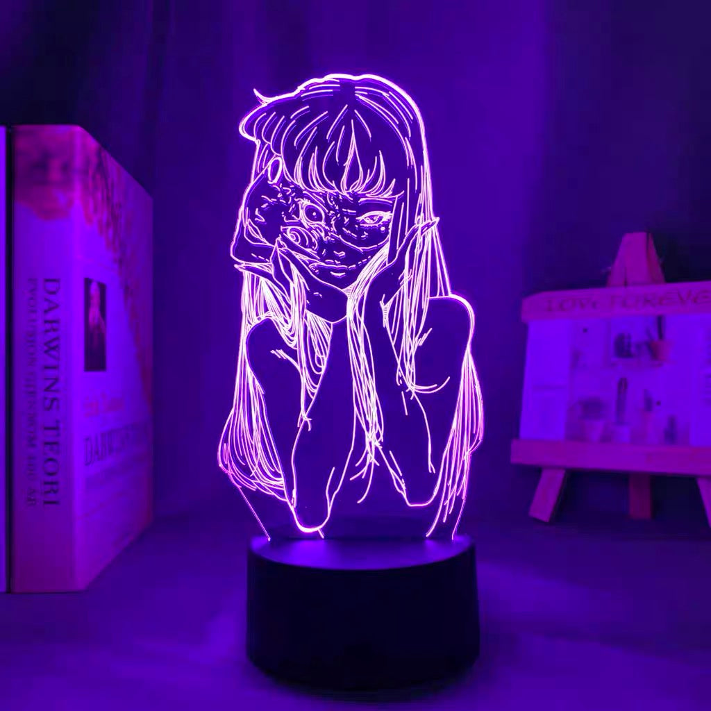 JUNJI ITO 3D LAMP TOMIE FOR ROOM DECOE,NIGHT LIGHTS