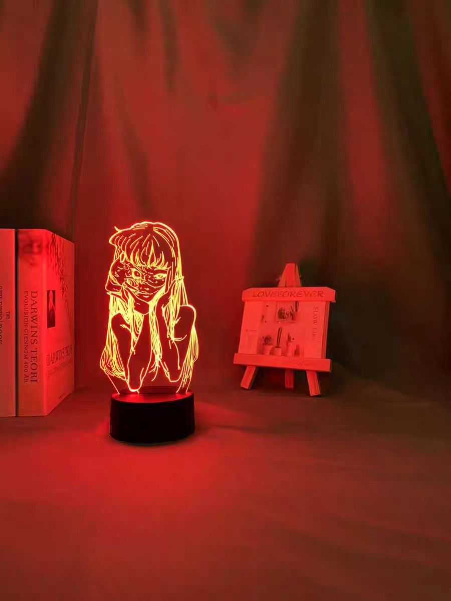 JUNJI ITO 3D LAMP TOMIE FOR ROOM DECOE,NIGHT LIGHTS