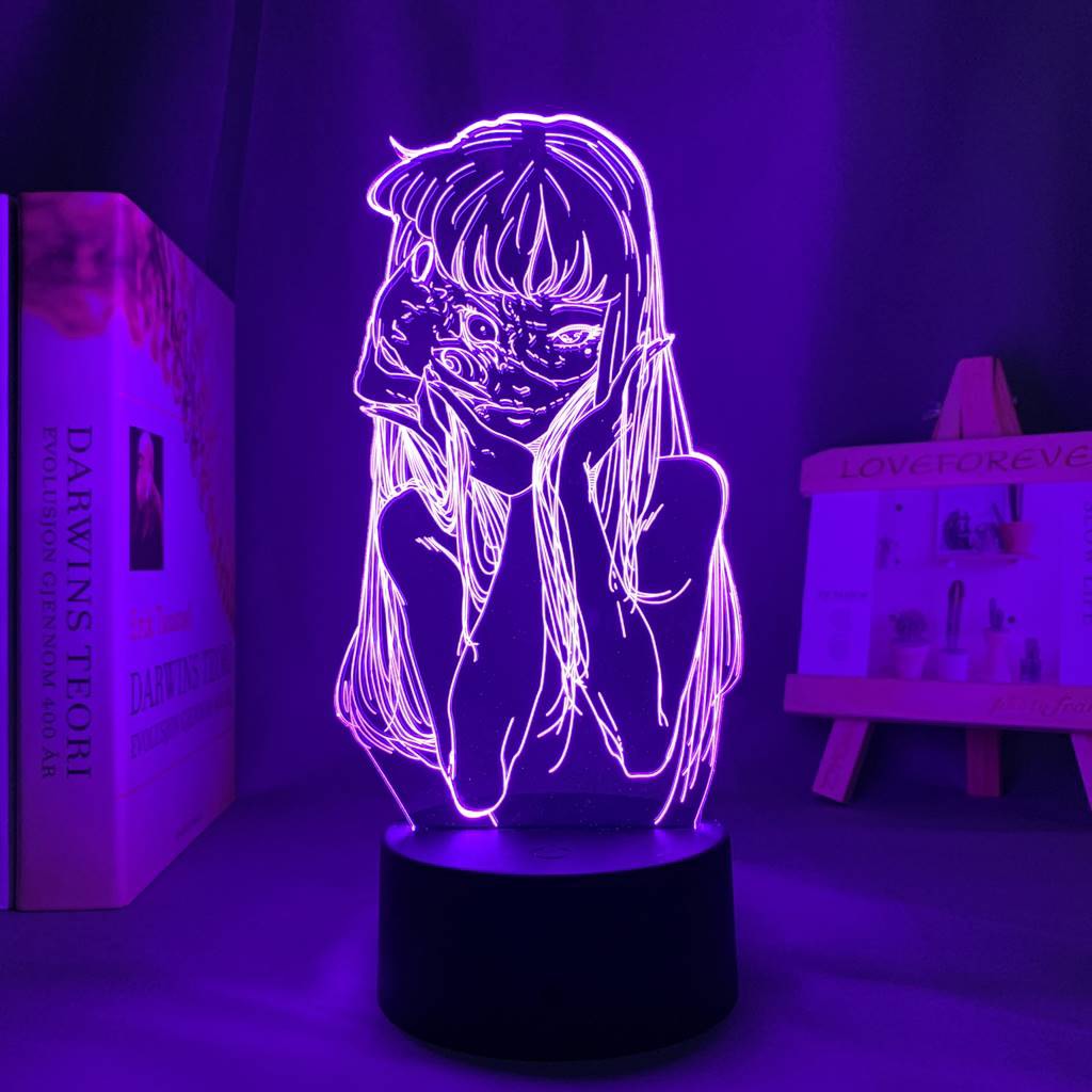 JUNJI ITO 3D LAMP TOMIE FOR ROOM DECOE,NIGHT LIGHTS