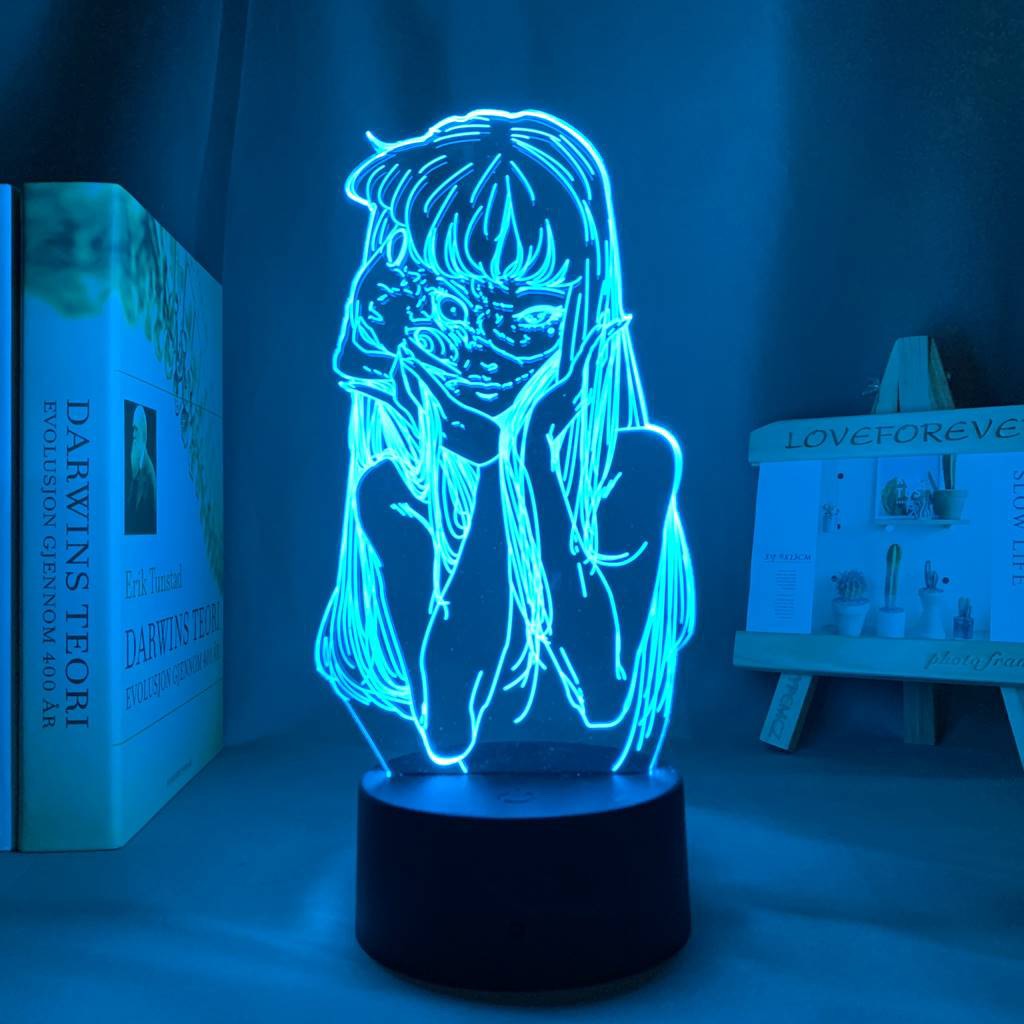 JUNJI ITO 3D LAMP TOMIE FOR ROOM DECOE,NIGHT LIGHTS