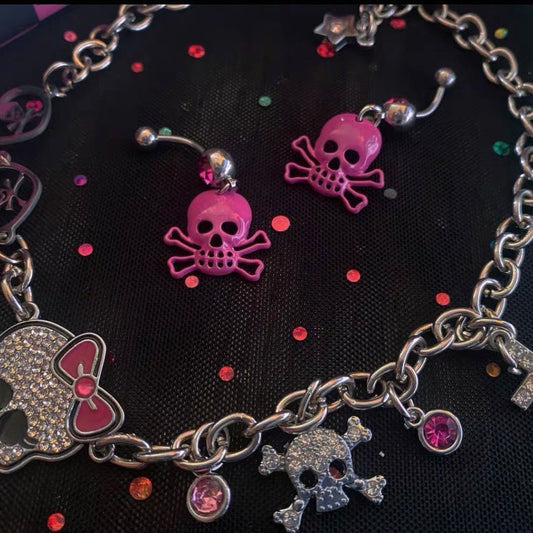 Monster high dolls bracelet/necklace/earring handmade 2023