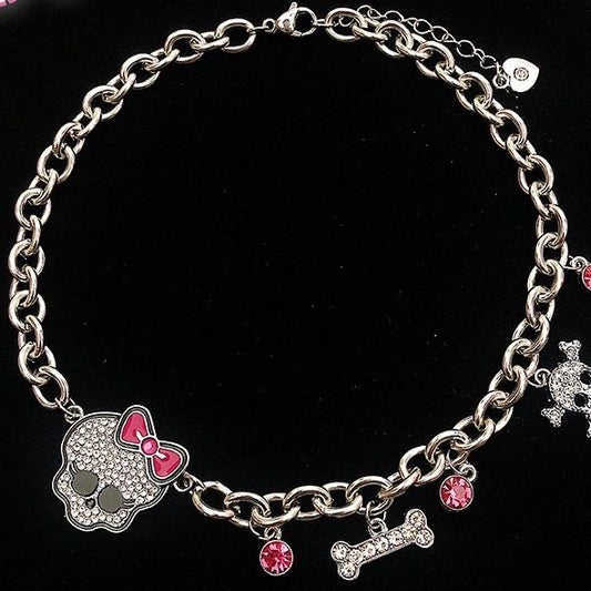 Monster high dolls bracelet/necklace/earring handmade 2023-01