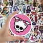 MONSTER HIGH DOLLS STICKERS,WATERPROOF 50 PIC 01