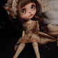 White Long Dress Night Dress for Blythe,BJD 1/6 Doll Clothes Customized 07