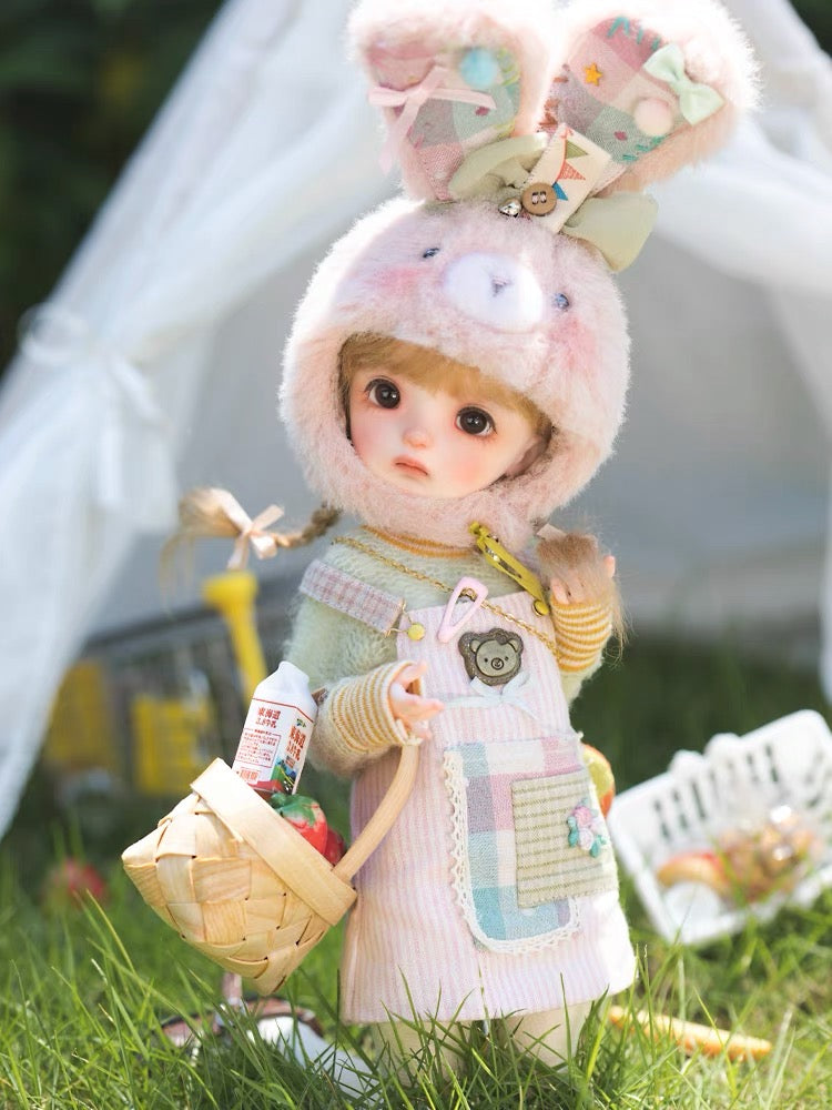 DOLLZONE BJD DOLL Peach 1/6（30cm） Ball Jointed Doll FULL SET INSTOCK